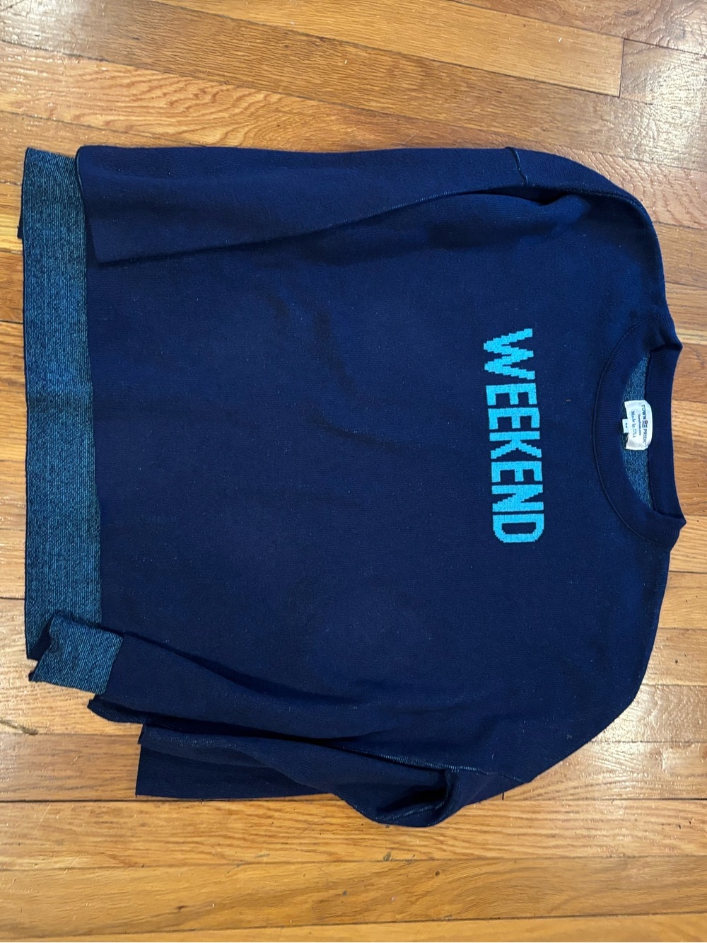 Weekend Graphic Navy Men’s Sweater